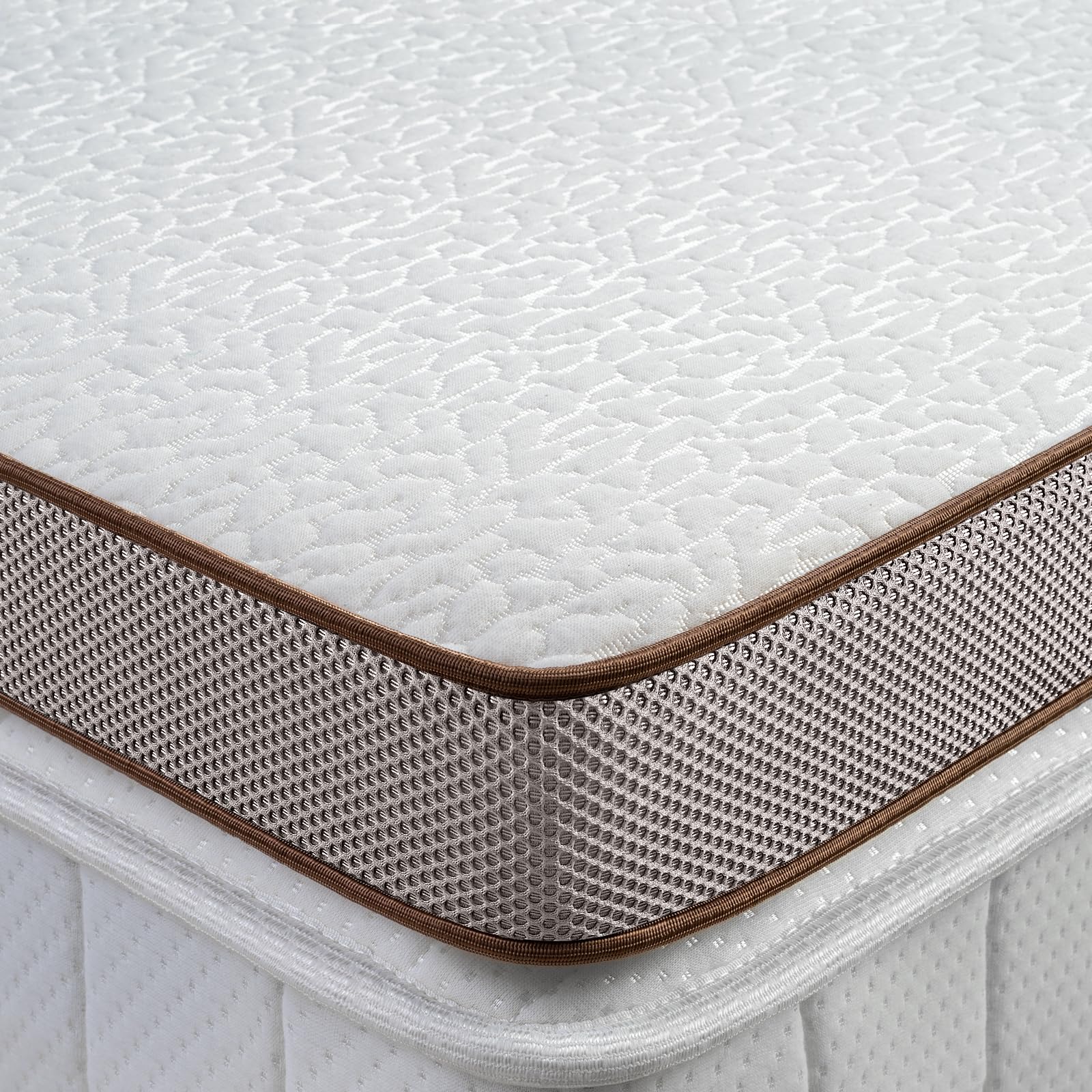 Bedstory 4 Inch Memory Foam Mattress Topper Full - Gel Infused Bed Toppers With Removable Cover And High Density Memory Foam, Ce